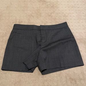club monaco | dark grey italian wool shorts